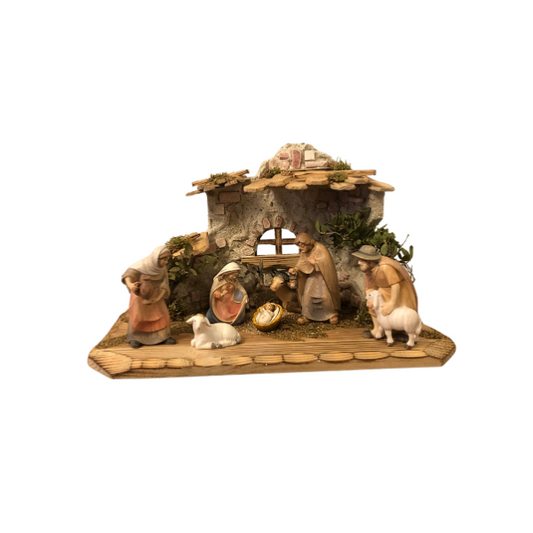 Pema Nativity Set 10 pieces in the stable Israel