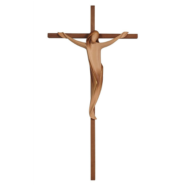 Kreuz Design_holzgeschnitzt_gebeizt
