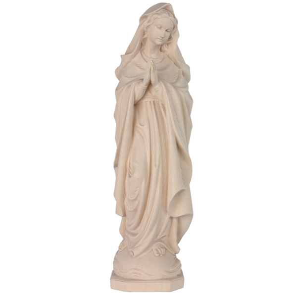 Madonna Immacolata_holzgeschnitzt_natur