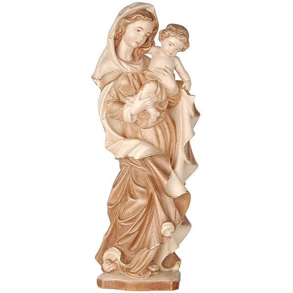 Mutter der Guete_holzgeschnitzt_gebeizt