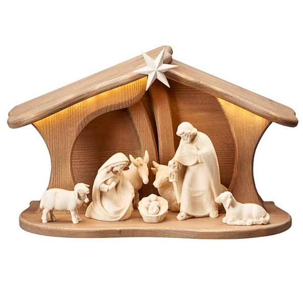 Pema krippe Set4_natur