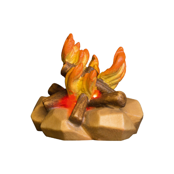 Lagerfeuer Hirtenkrippe