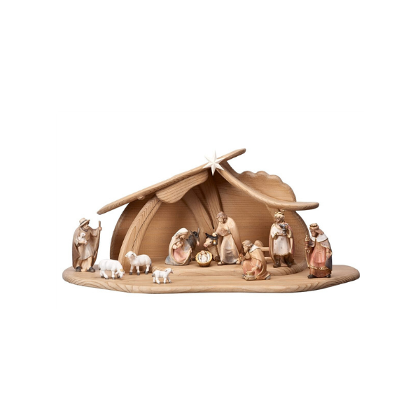 Pema Nativity Set 14 pieces in the stable Pema