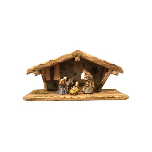 Kostner Nativity Set 7 pieces in the Graz stable