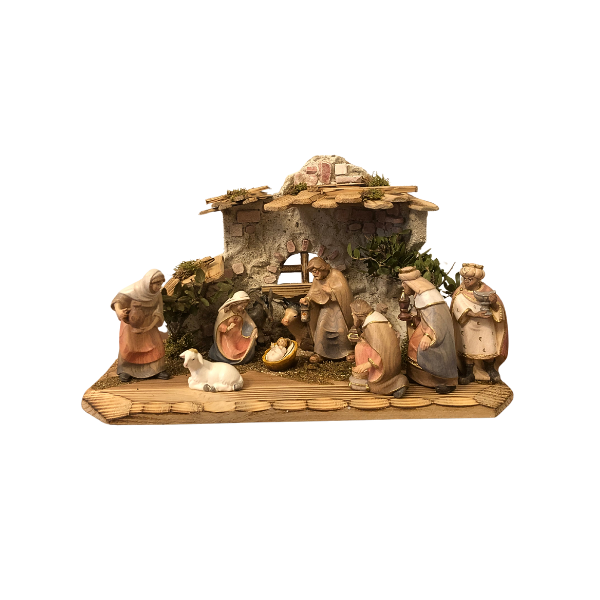 Pema Nativity Set 12 pieces in the stable Israel