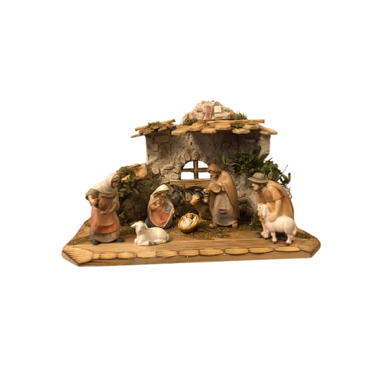 Pema Nativity Set 9 pieces in the stable Israel