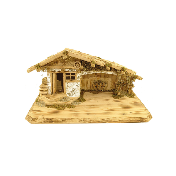 Alpine Nativity Stable Zillertal