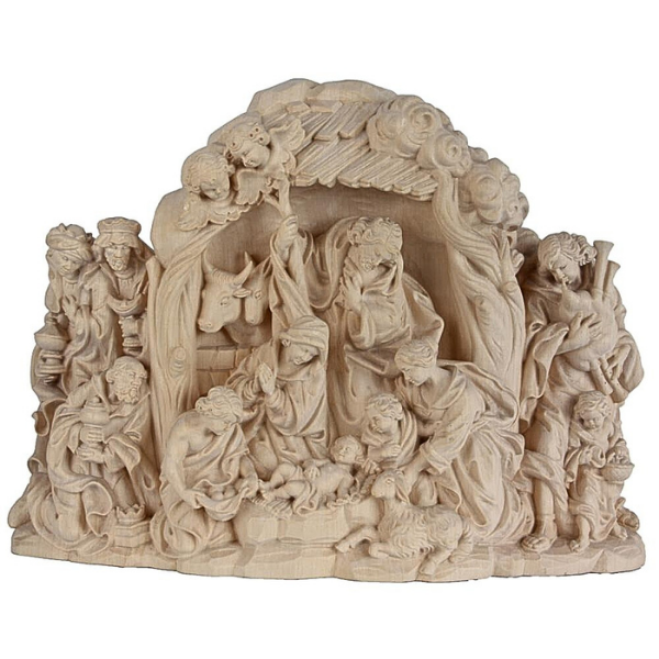 Baroque Nativity Scene in One Piece