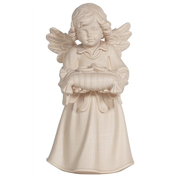 Stand angel with wedding rings 