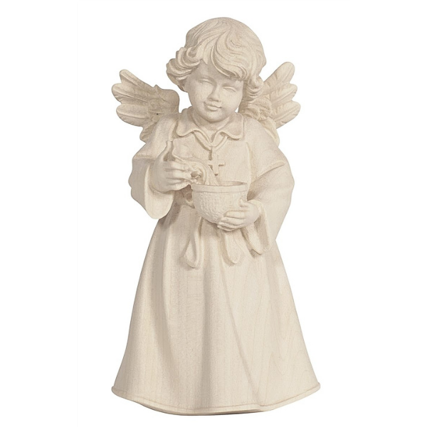 Standing angel with holy water 