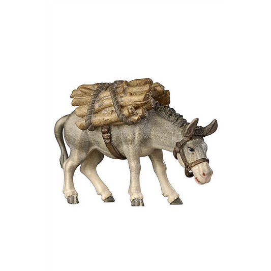 Donkey with wood