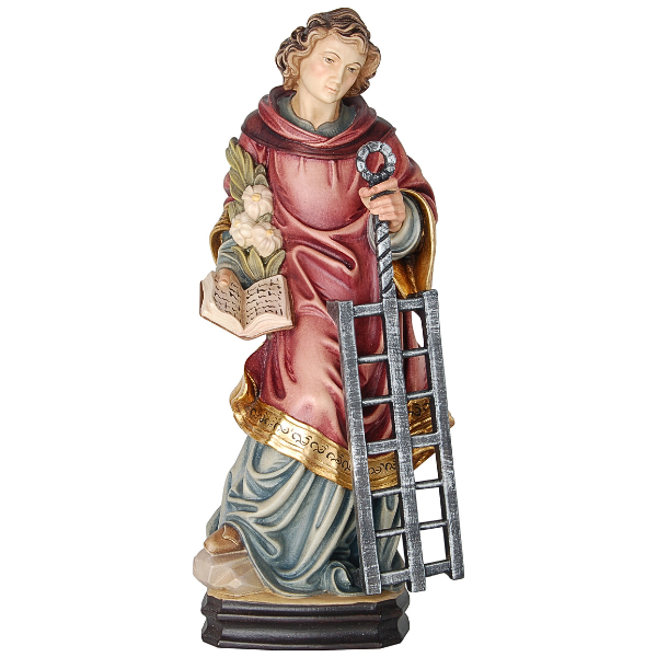 Saint Lawrence_wooden carved_colored