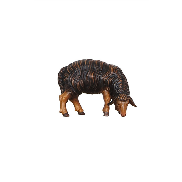 Holzschnitzerei_Schaf fressend_color_schwarz