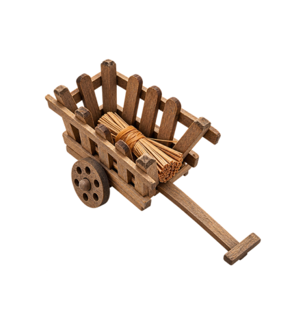 Leiterwagen für Krippe