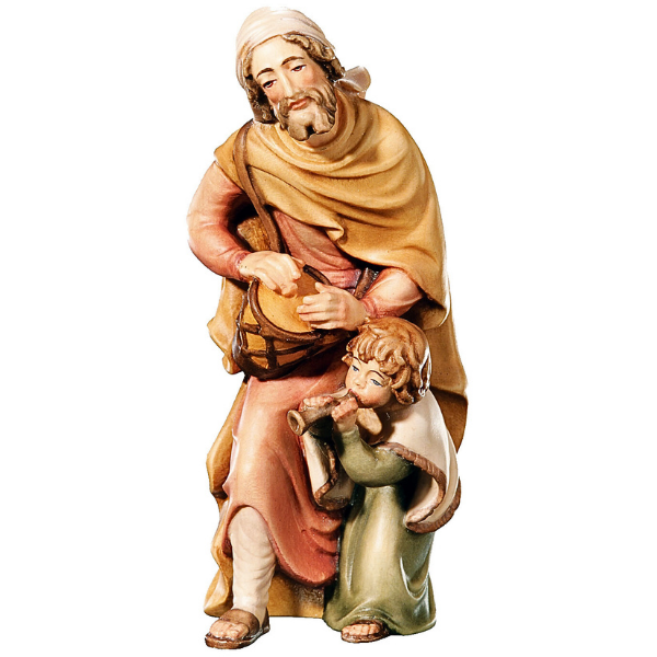 Orientalische Krippe_color_Hirte mit Kind