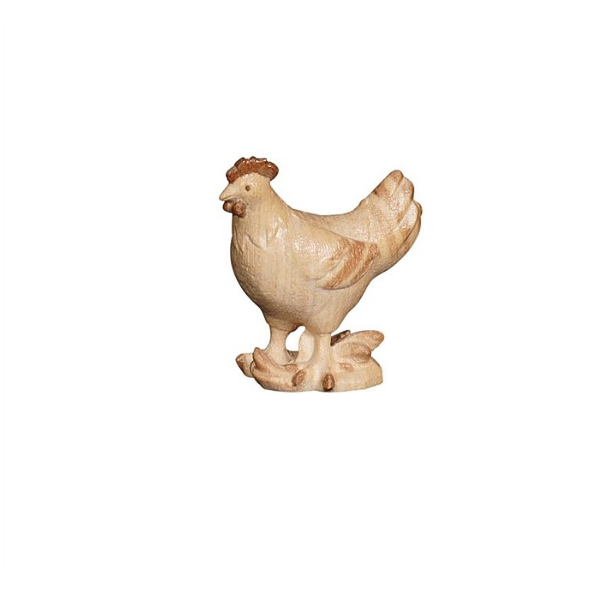 Pema Krippe_holzgeschnitzt_Huhn_geb