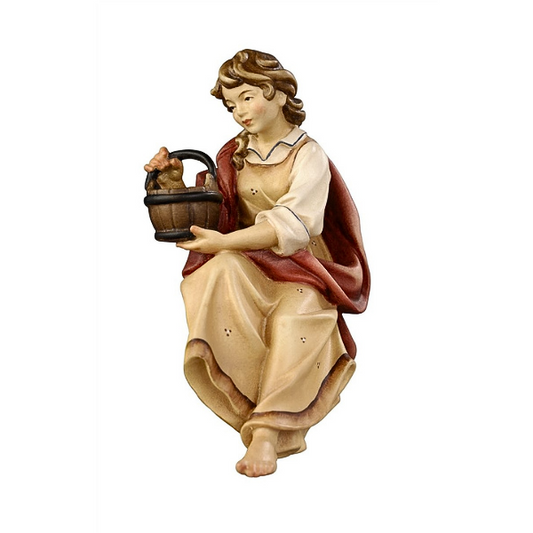 Shepherdess at the well 
