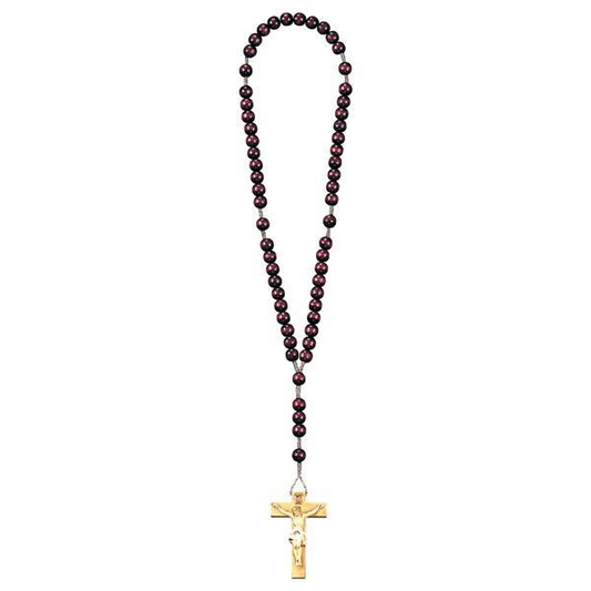 Rosenkranz Nazarener mit Samtetui