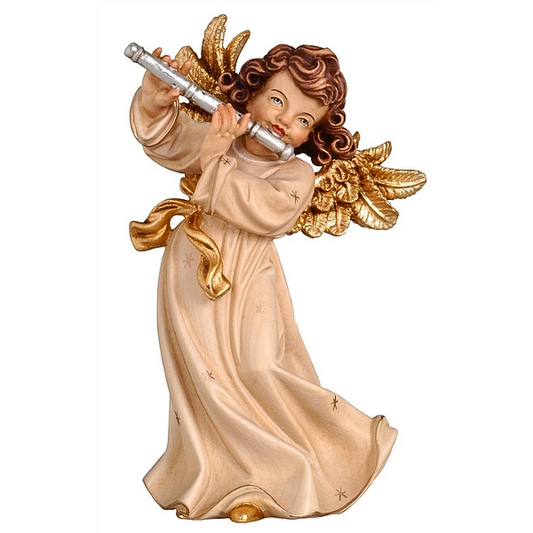 Baroque angel with flute 