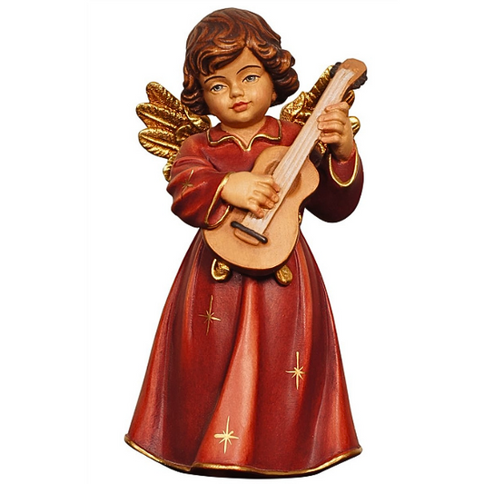 Standing angel with guitar 