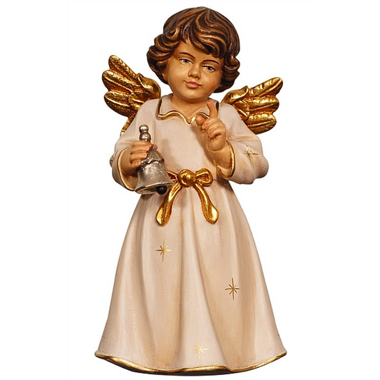 Standing angel with bell 