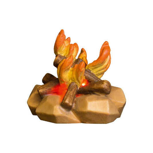Lagerfeuer Hirtenkrippe