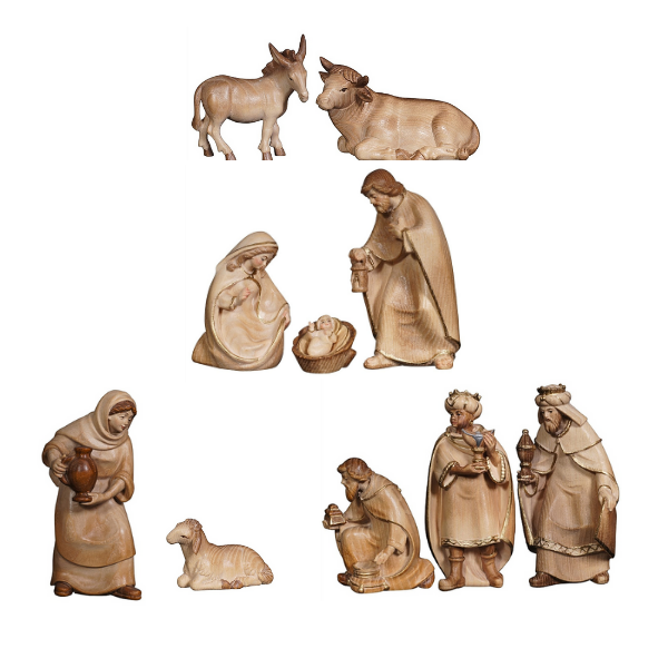 Pema Nativity Set 12 pieces in the stable Israel