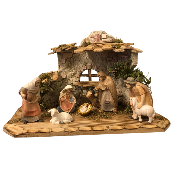 Pema Nativity Set 9 pieces in the stable Israel